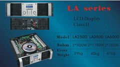 LCD High Performance High power Amplifier