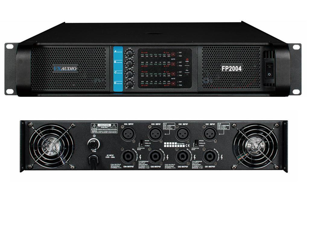 Class H Professional High Performance Power Amplifier FP2004 VX
