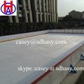 High self lubrication UHMWPE synthetic ice skating rink  with best quality  5