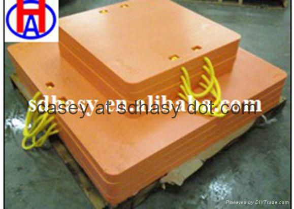  HDPE sheet  plastic crane outrigger pad   2