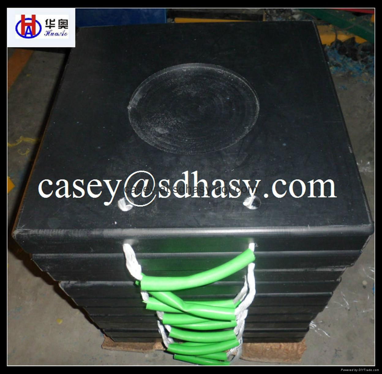  HDPE sheet  plastic crane outrigger pad   5