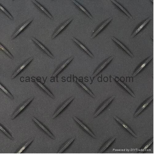 Huao  12.7mm Nearly unbreakable plastic construction road mat from China 2