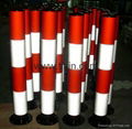 Flexible bollard steel bollard Fix bollard