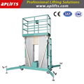 200kgs 6m 7m 8m 9m 10m 11m Dual Mast Mobile Aluminium Work Platform