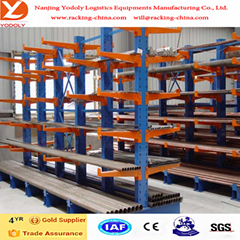 Metal Industrial Use Warehouse Storage Cantilever Rack System