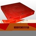 1100*1100*150 /170 /180 mm 3 runners closed deck plastic pallet  2