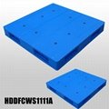 1100*1100*150 /170 /180 mm 3 runners closed deck plastic pallet  3