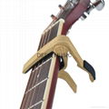 OEM Free Aluminium Guitar Capo Colors / Wooden Available in Big Stock 4