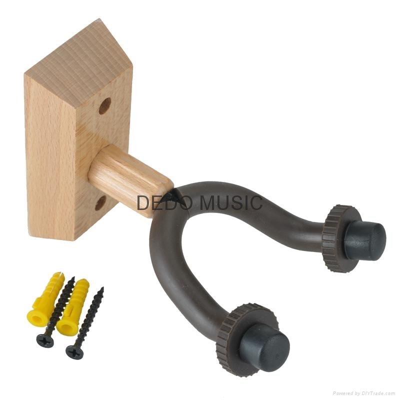 Real Solid Wood  Guitar Hanger Suitable for Violin and  Ukulele 