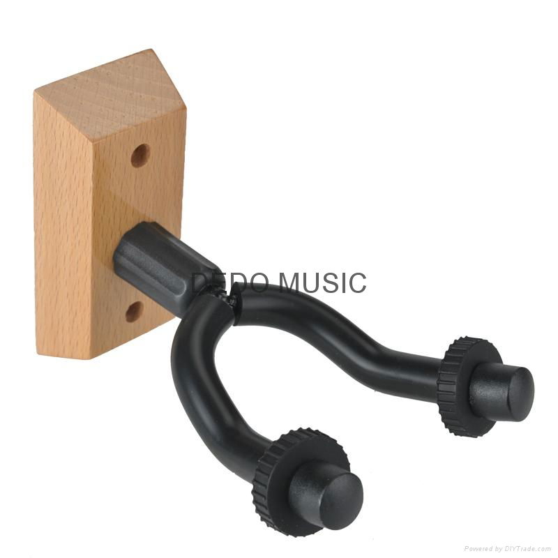 Real Solid Wood  Guitar Hanger Suitable for Violin and  Ukulele  5