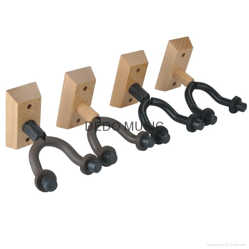 Real Solid Wood  Guitar Hanger Suitable for Violin and  Ukulele  2