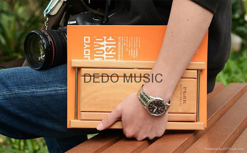 Foldable Solid Wood  Foot Resting Bench Guitar Pedal  3