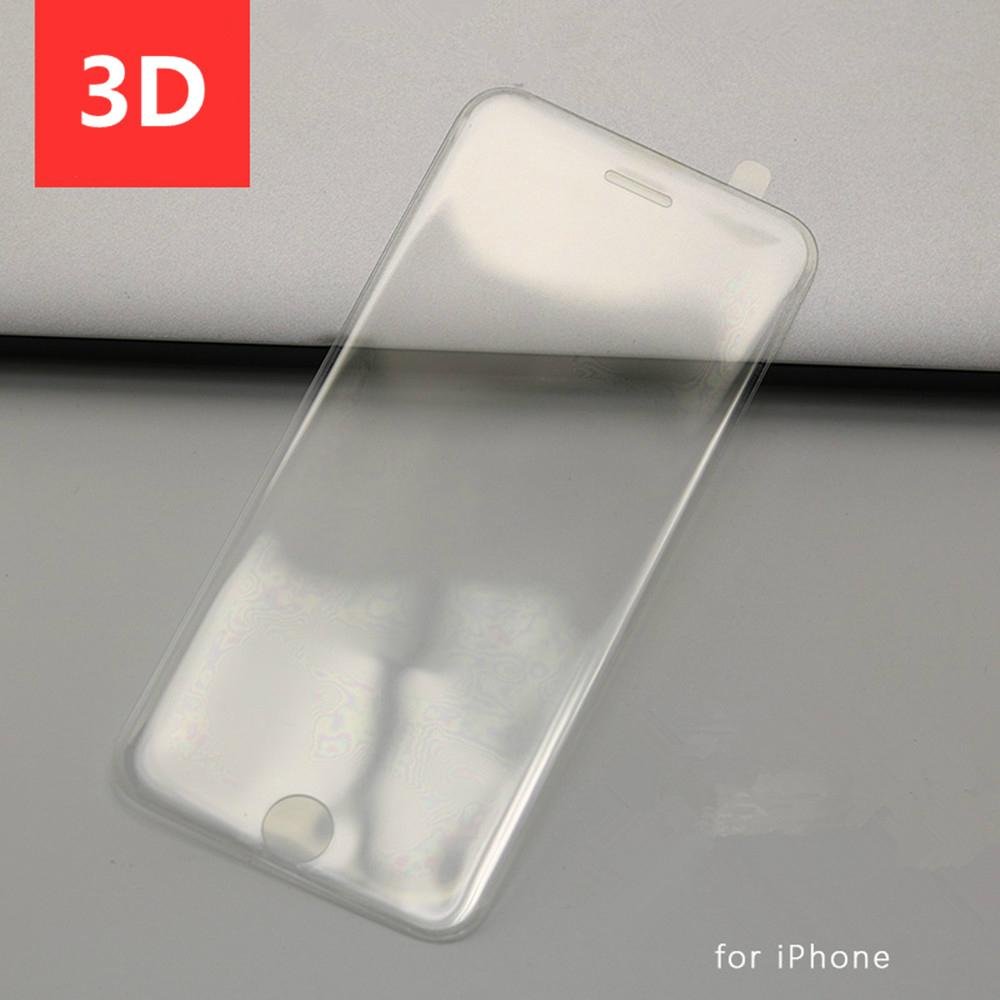 3D Curved Full Screen Tempered Glass Screen Protector for iphone 6 6 plus 7 