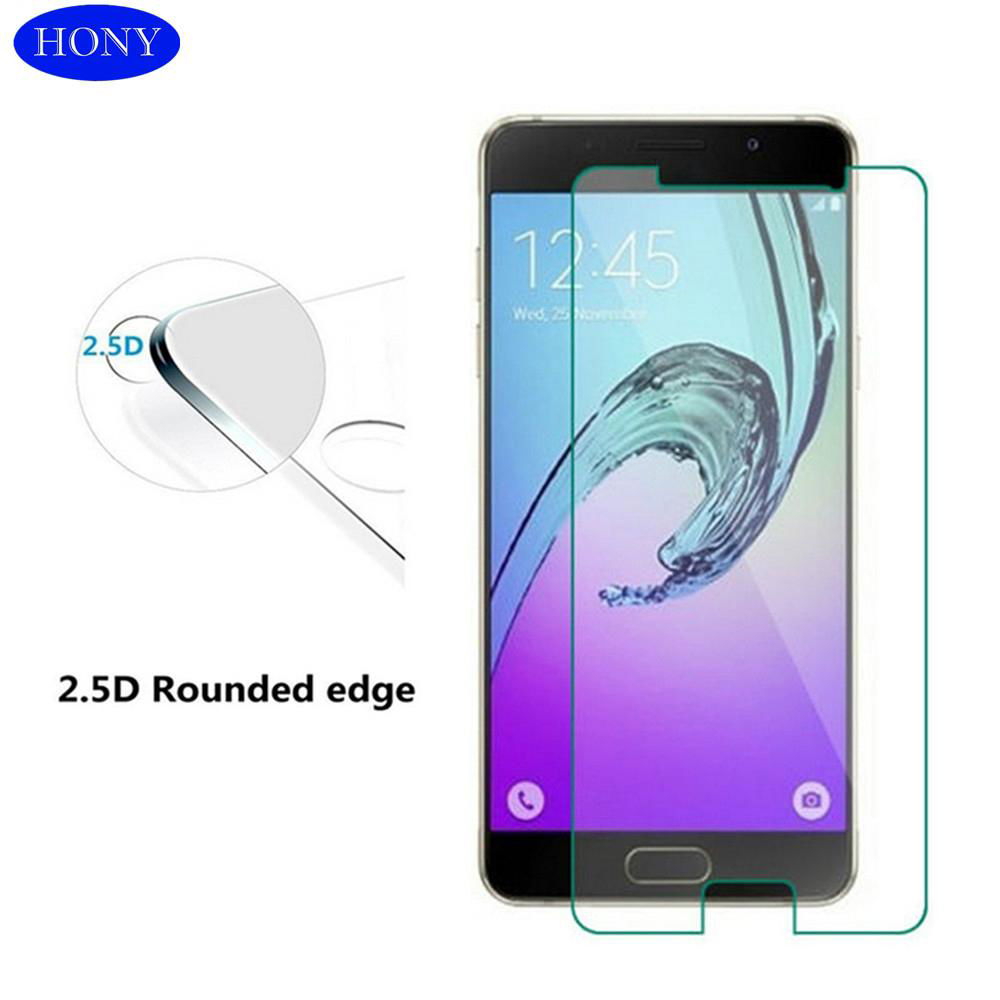 2016 Front A3 A5 A7  Tempered Glass Screen Protector For Samsung galaxy A9 pro	 3