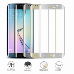 Smart Mobile Accessories Tempered Glass For Samsung Galaxy s6 edge s7 edge s8