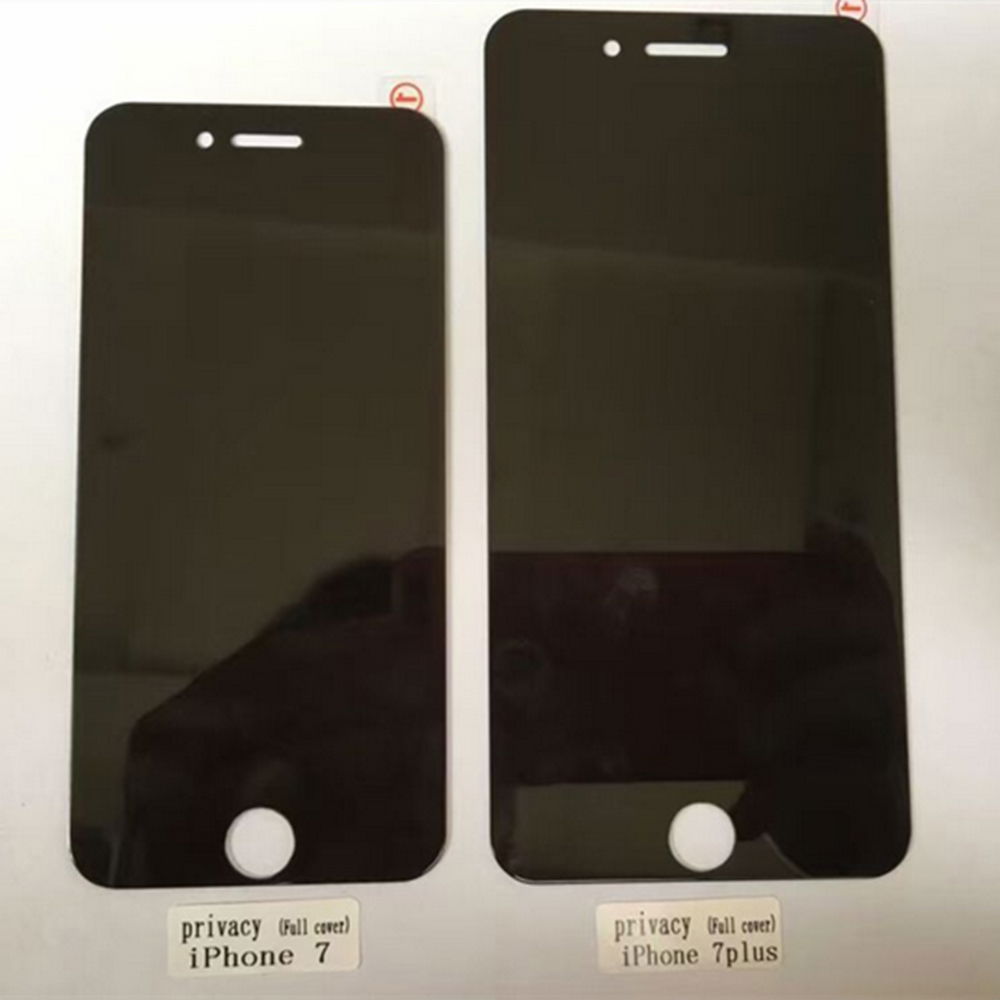 For Iphone 6 6 plus 7 7 plus privacy tempered glass screen protector 2