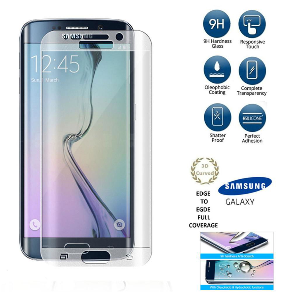 Samsung Galaxy S3 S4 S5 S6 S7 S8 S8 Edge Tempered glass Screen Protector 2
