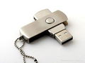 Good Quality High-Speed Metal Swivel USB Flash Disk 1GB to 32GB