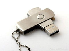 Good Quality High-Speed Metal Swivel USB Flash Disk 1GB to 32GB