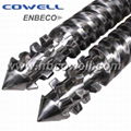 parallel twin screw barrel