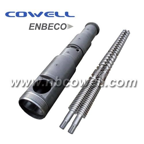45/90 conical twin screw barrel