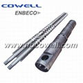 65/132 conical twin screw barrel 1