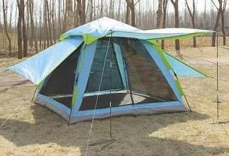 自动双层野营帐篷--T006