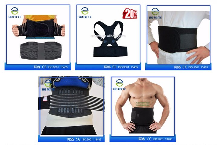 Hot selling New design wholesale trimmer lumbar support belt for relief back pai 2
