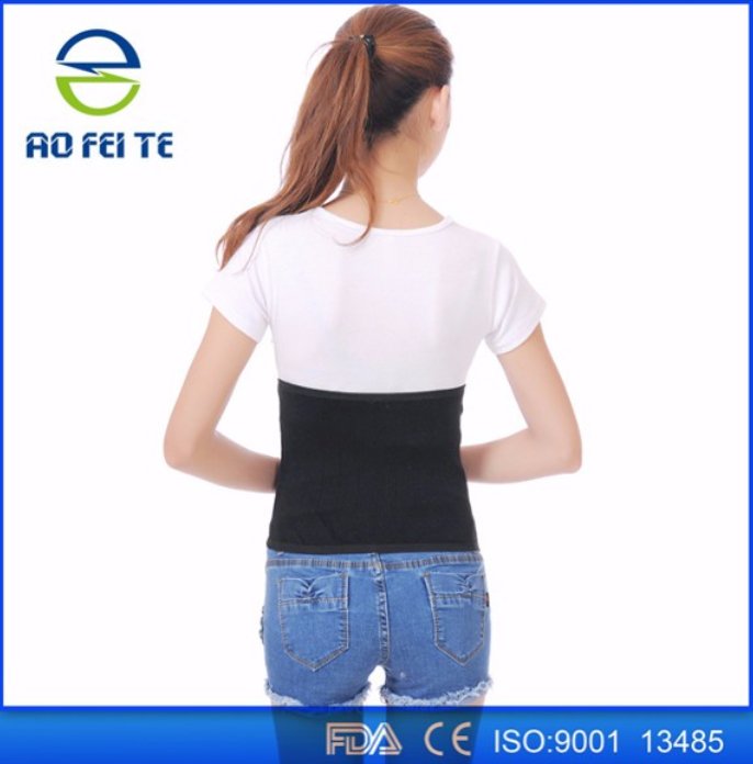 Aofeite CE & FDA Certificate Elastic Lower Back Lumbar Support Belt 