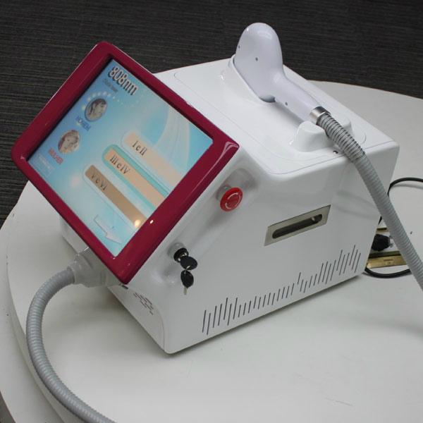 portable 808-810nm diode laser salon use hair removal machine for sale 3