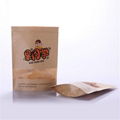 Gravure Printed Clear Window Food Paper Pouch For Dried Fruit 3