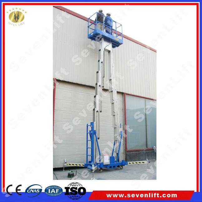 electric manlift window cleaning lift 2