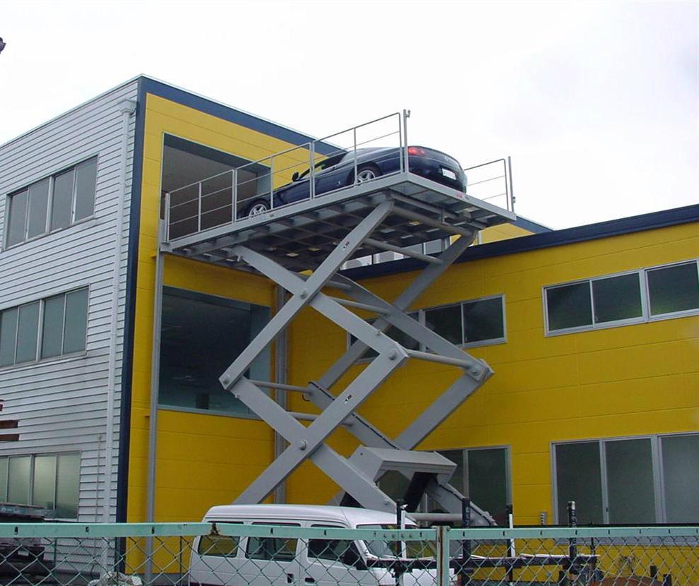 garage equipment used car scissor lift for sale 4