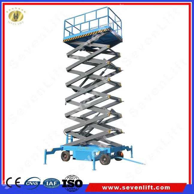 4-20M hydraulic mobile scissor lift platform