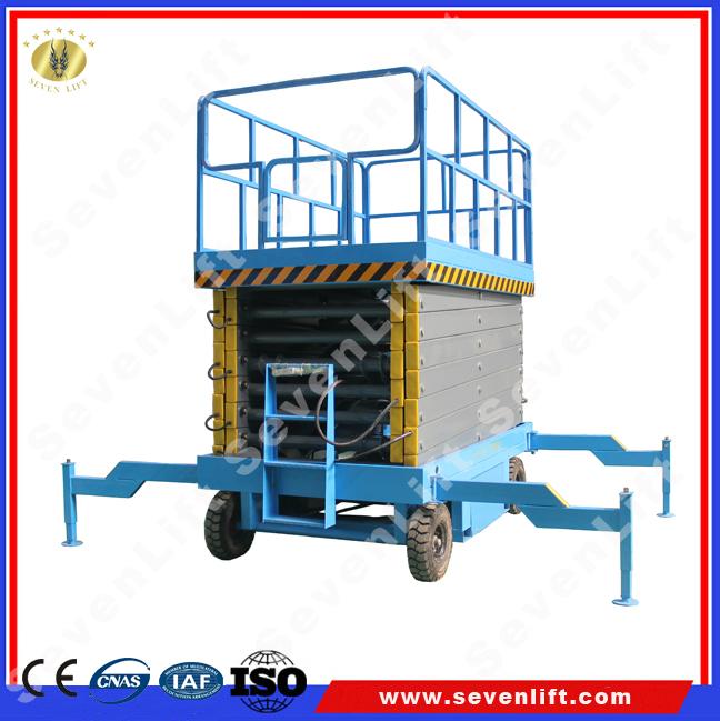 4-20M hydraulic mobile scissor lift platform 2