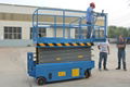 Portable easy operate outdoor scissor lift platform 2