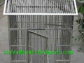 Stainless steel welded pet cage 