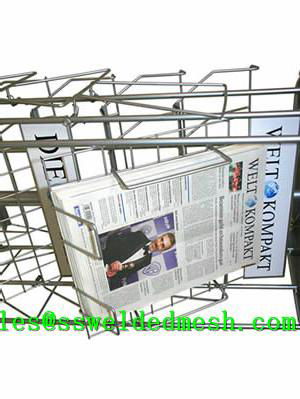 Stainless steel welded wire mesh shelves 