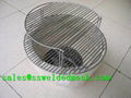 Stainless steel welded barbecue grill 2