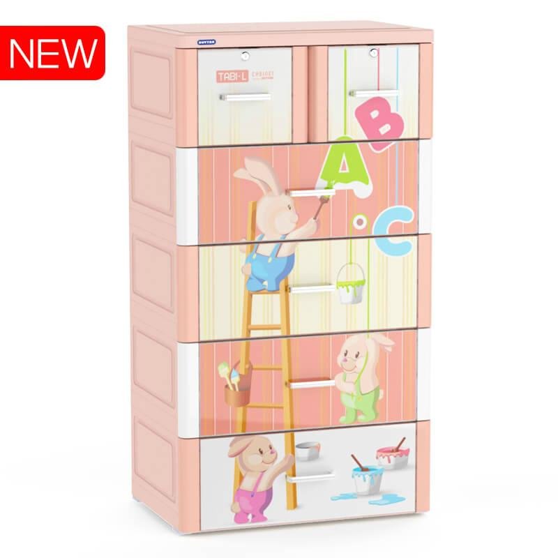 High quality/  Good price/ Foldable/ Plastic drawers cabinet  4