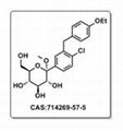 Dapagliflozin Intermediates CAS#714269-57-5 (2S,3R,4S,5S,6R)-2-(4-chloro-3-(4-et 1