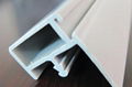 Plastic extrusion Profiles Type upvc extrusion profile /pvc profile for windows  4