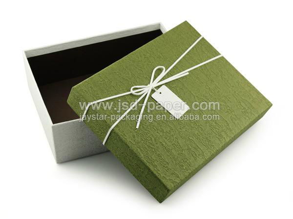 Luxury wedding paper gift box packaging