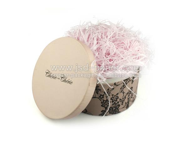 Round shape engagement paper gift box 3