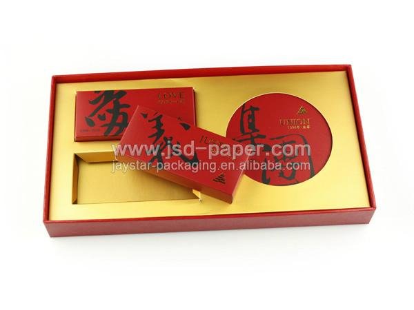 Chinese tea packing custom gift box packaging
