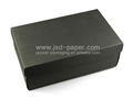 Cardboard box manufacturers matte black shoe box 3