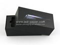 UV coating black cardboard packaging box for mobile 2