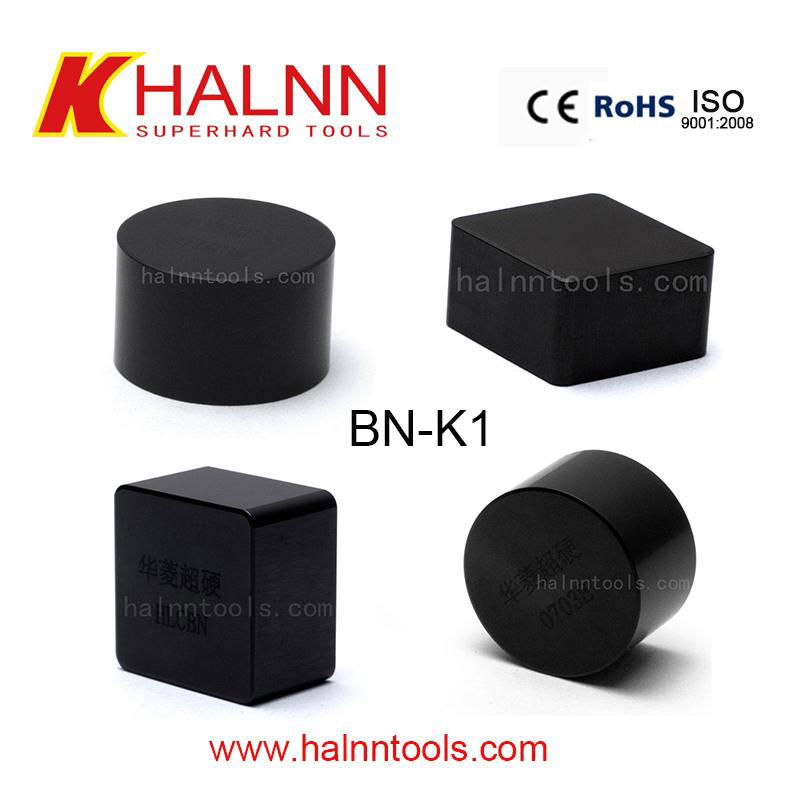 Halnn BN-K1 grade CBN inserts for machining alloy cast iron rolls 4