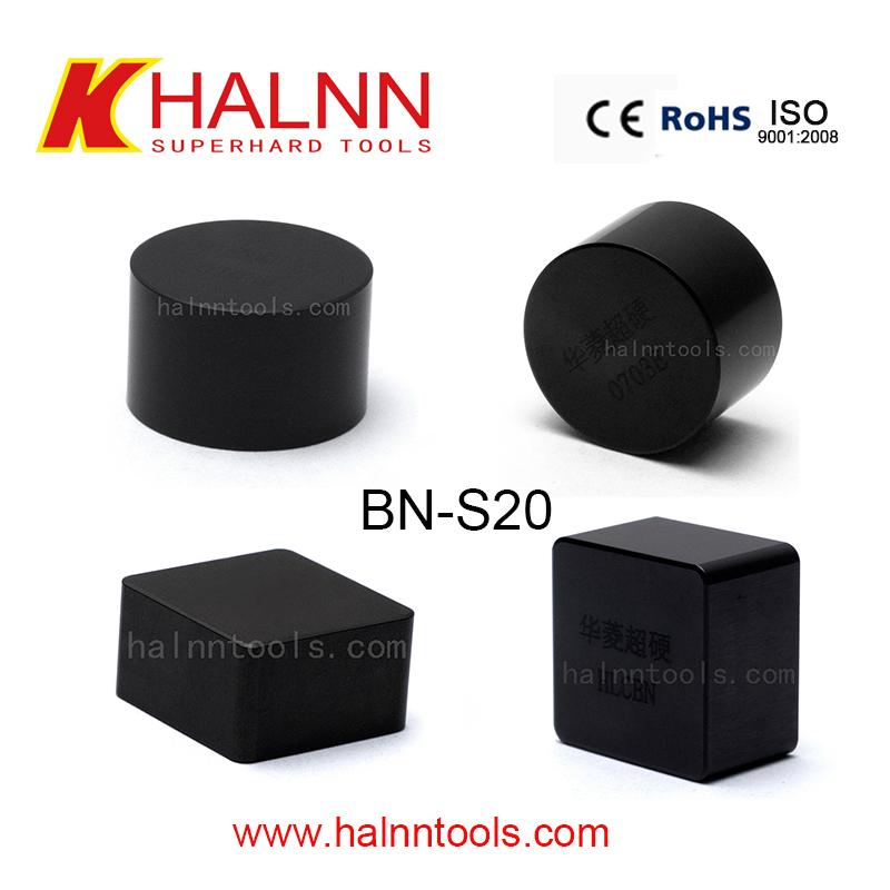 Halnn BN-S20 grade CBN inserts for hard turning quenched steel rolls 5