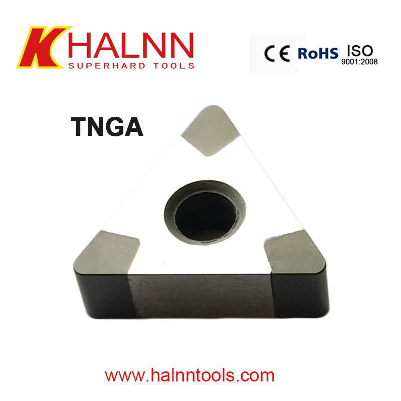 TNGA Bn-H20 for Hard turning insert from cbn manufacturer Halnn